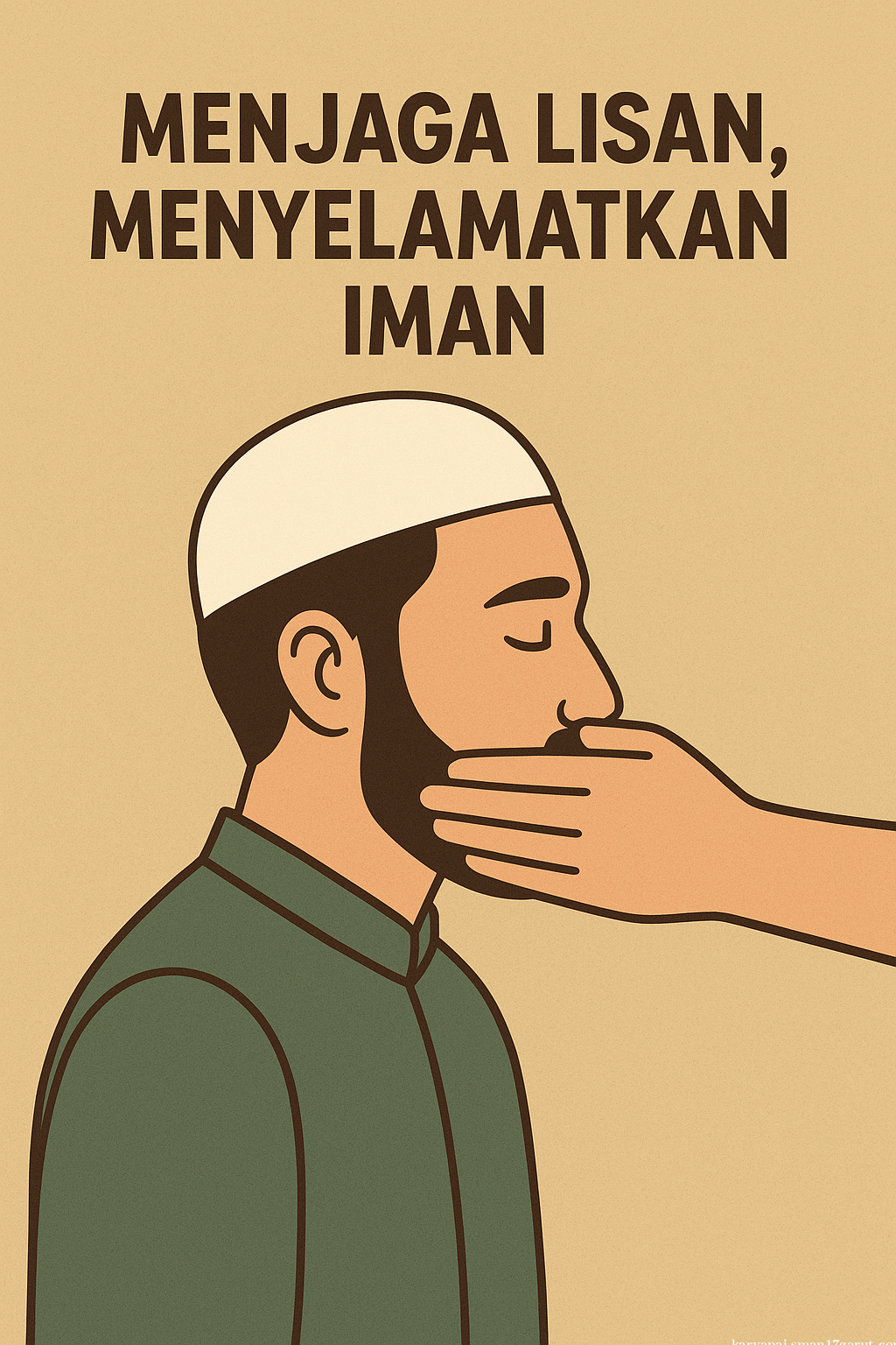 Menjaga lisan Menyelamatkan iman 