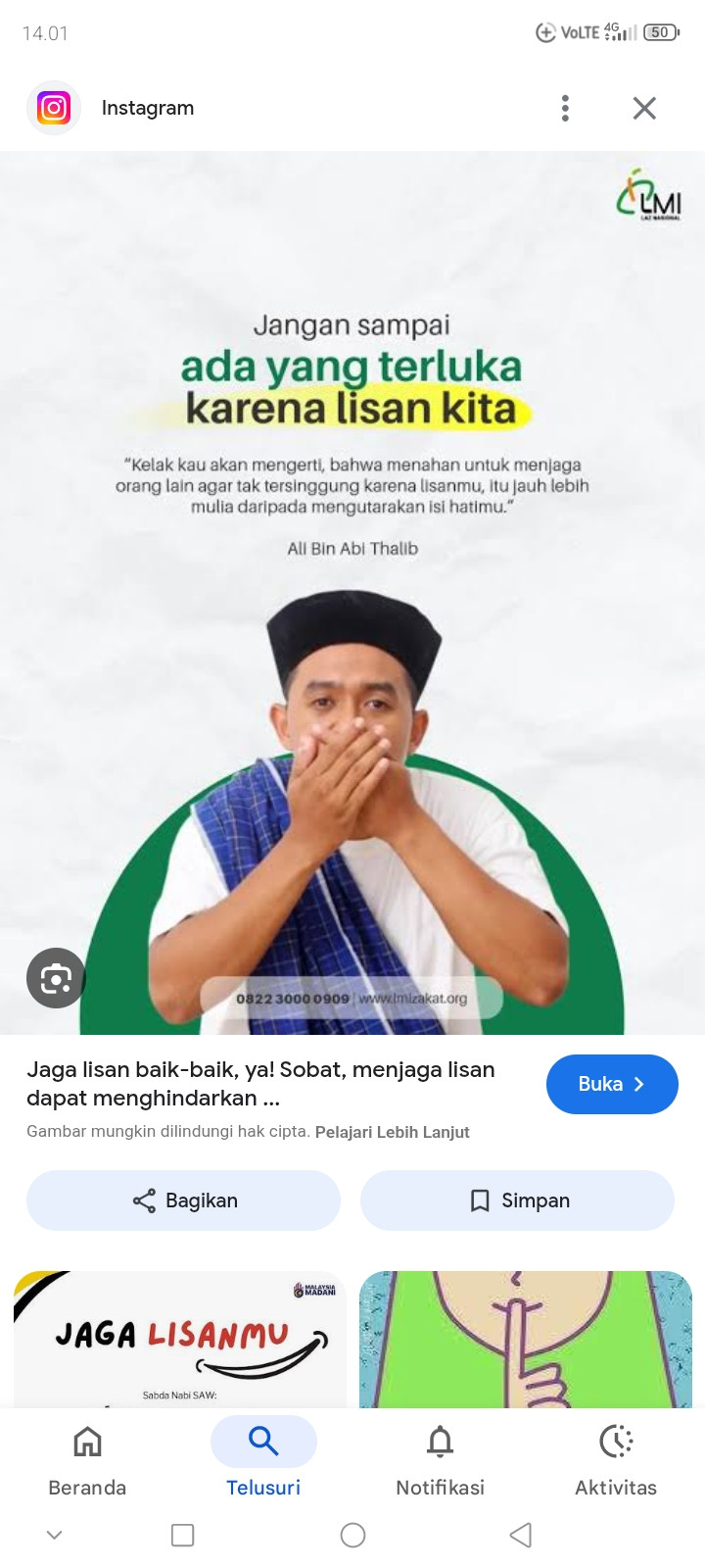 menjaga lisan
